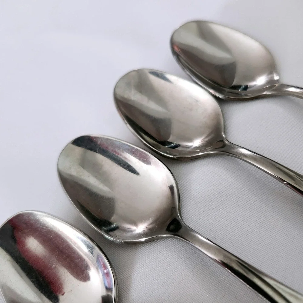 Luxury International Silver Random Rose Stainless Flatware 13pc USA Mixed Lot